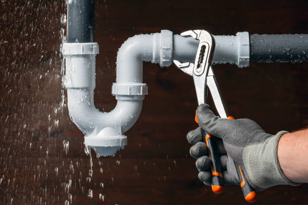 Professional Plumbing technician working in Chase, MD